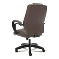 thumbnail image 5 of basyx VL402 Series Executive High-Back Chair, Brown Vinyl, 5 of 7