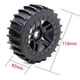 thumbnail image 2 of Piezas Para ARRMA 1/8 RC todoterreno vehículo desierto neumático paleta neumático arena neumático 17MM negro shaofei, 2 of 5