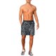 thumbnail image 2 of Pantalones cortos de lentejuelas Argyle Inspire Chic para hombres, cortos metálicos elásticos de cintura disco brillantes y calientes con bolsillo 32 plateado, 2 of 5