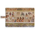 thumbnail image 4 of PKQWTM Ancient Egypt Scene Hieroglyphic Carvings Book Cover Book Protector Book Sleeve Book Pouch Book Bag 6x9 inch, 4 of 4