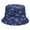 Blue, variant on Bucket Hats for Girls and Boys Children's Dinosaurs Pattern Double Wear Fisherman Hat Outdoor Sun Hat Summer Spring Fashion Clothing Accessories