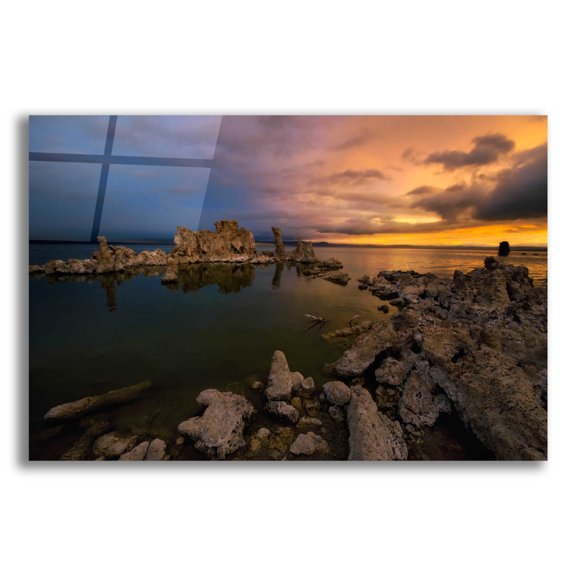 Epic Art 'Transition' by Natalie Mikaels, Acrylic Glass Wall Art, 16"x12"