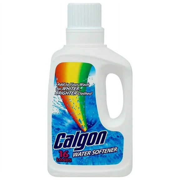 Calgon Water Softener, Laundry Detergent Booster 32 oz (Pack of 2)