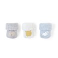 thumbnail image 1 of 3 pares de calcetines gruesos de algodón de felpa de invierno para bebés y niños de 0 a 3 años de edad, calcetines suaves y cálidos con forro de piel, regalo de cumpleaños Afortunado Sencillez, 1 of 3