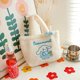 thumbnail image 1 of Bolsa de felpa Kawaii Sanrio My Melody, Cinnamoroll, oso de fresa JK, bolso de mano para estudiantes, regalo para niñas, novedad de 2023, 1 of 4