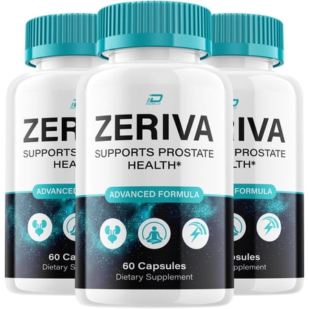 Zeriva Supplement for Men – Zeriva Pills Advanced Formula Supplements for Health Supplement, 3 Pack, 180 Capsules