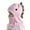 Pink, variant on Herrnalise Baby Beanie Kids Boys Girls Dinosaur Winter Knit Hat Baby Toddler Thick Scarf Earflap Hood Scarves Skull Caps