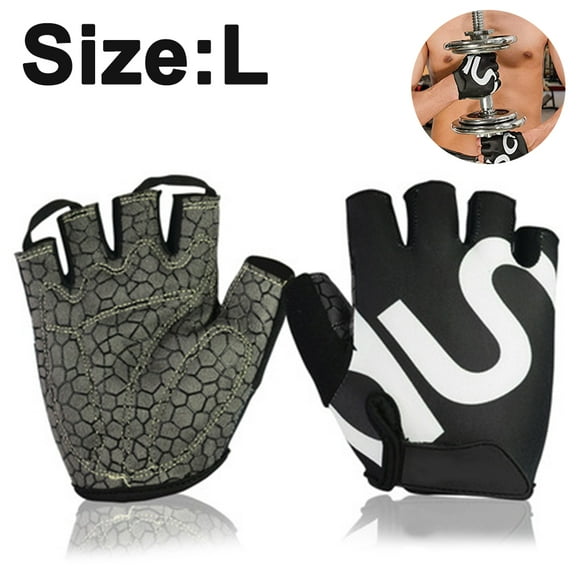 Freedom Workout Gloves, Knuckle Weight Lifting Shorty Fingerless Gloves with Curved Open Back, for Powerlifting, Gym, Women and M