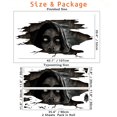 thumbnail image 5 of ZHAOCHENG Pegatinas de pared de suelo de Halloween 3D, pegatinas de pared de fantasmas de Halloween removibles, pegatinas de Halloween aterradoras para decoraciones de pared de dormitorio, pegatinas d, 5 of 5