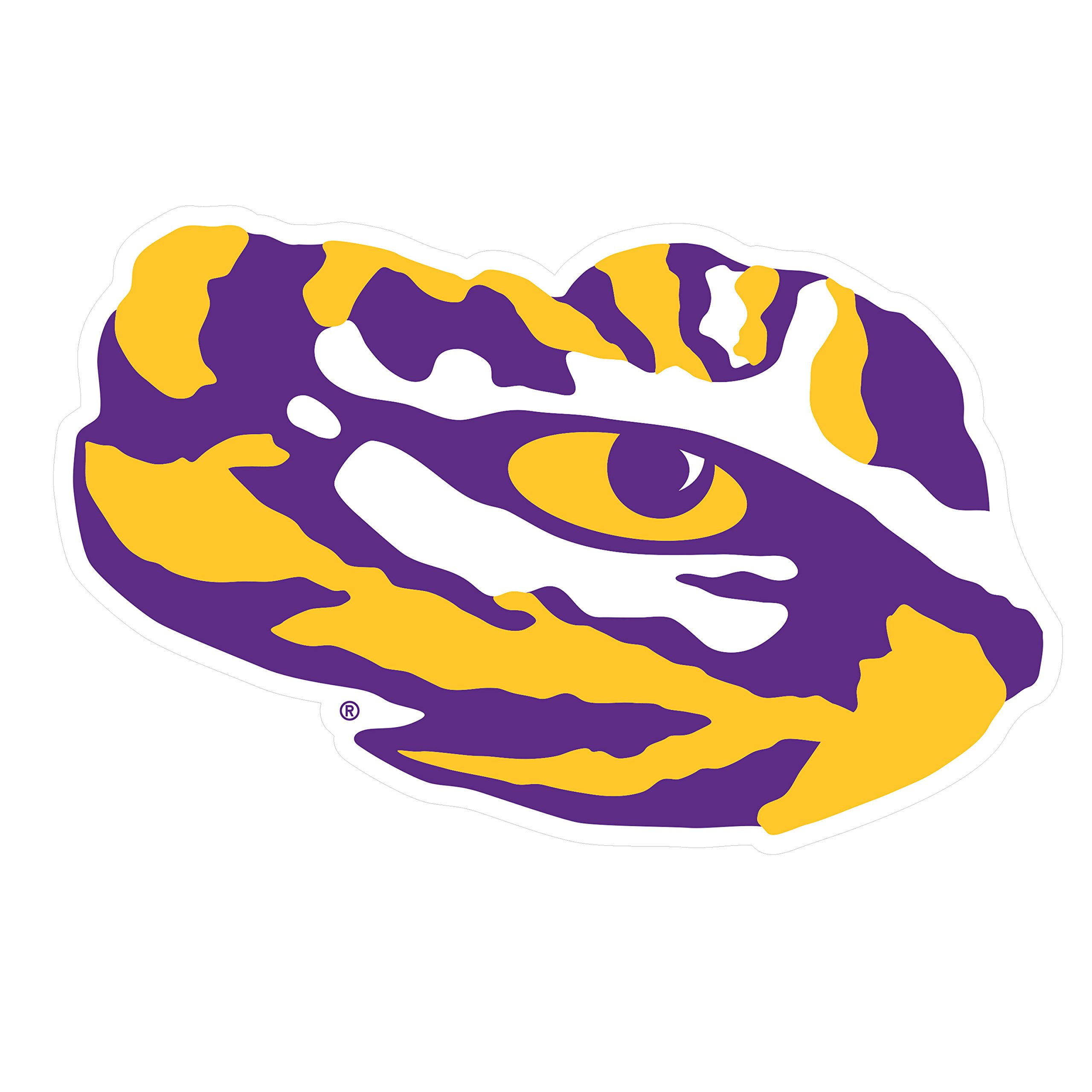 LSU Decal (REF LSU TIGER EYE DECAL (4"), 4 in)