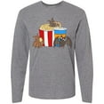 thumbnail image 3 of Inktastic Movie Loving Bats with Popcorn and Soda Long Sleeve T-Shirt, 3 of 5