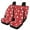Christmas Tree Red, variant on Jeiento Christmas Car Seat Covers for Front Rear Seats Full Set of 4 Candy Cane Auto Bucket Seat Cushion Rear Bench Protector Van SUV Truck Automotive Interior Accessories Black