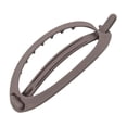 thumbnail image 4 of RYGRZJ Burgundy All-Match Large One-Line Buckle Hairpin For WomenS Back Of The Head Hairpin Simple Solid Color One-Line Buckle Twist Clip Ha, 4 of 5