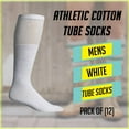 thumbnail image 6 of Yacht & Smith Men's & Women's Wholesale Bulk Cotton Tube Socks, Referee Style, by SOCKS'NBULK, 6 of 7