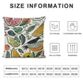 thumbnail image 6 of CMMY Fruit Watermelon Kiwi Throw Pillow Covers Pillow Cases Square Decorative Pillow Covers Soft Cushion Covers for Couch Sofa Bed Home Farmhouse Living Room Decoration Pillowcases,Set of 2, 6 of 6