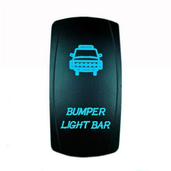 STV Motorsports Blue LED Laser Rocker Switch BUMPER LIGHTS