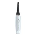 thumbnail image 1 of ABS Electric Eyelash Curler 3 engranajes Tipo de mano Duradero de 200mAh 2.9W Cubierta de silicona Pestañas Curling Brush Herramientas de maquillaje Blanco Inevent CE004159-01B, 1 of 7
