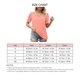thumbnail image 5 of Camisa de verano informal holgada con cuello en V y manga abombada fruncida para mujer, 5 of 6