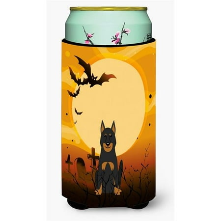 

Halloween Beauce Shepherd Dog Tall Boy Beverage Insulator Hugger