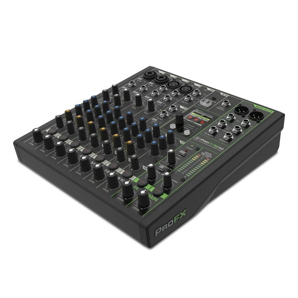 Mezclador de 10 canales con batería Mackie ProFX10 Go
