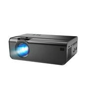 Projector Portable 1080P Wireless Projector Smart WiFi Projecting Device with USB Interface US Plug, Phone Mirroring Type