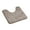 Taupe, variant on Evideco French Home Goods Contour Bath Rug Memory Foam Mat 3D Pebble 20”L x 20”W Taupe