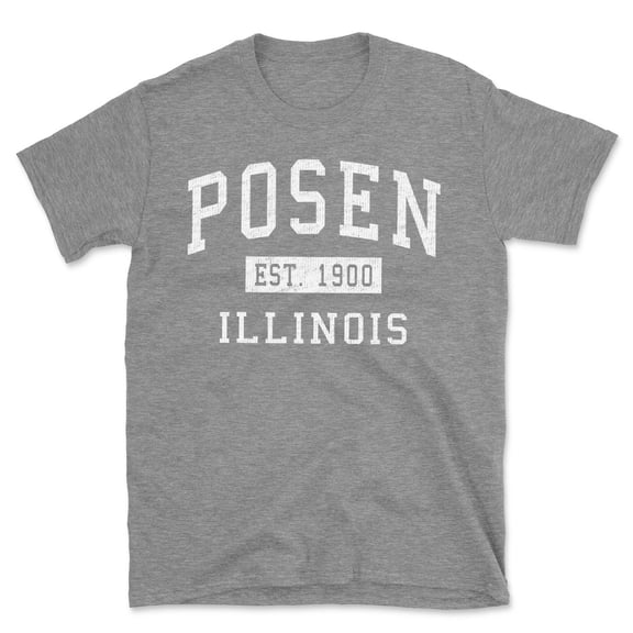 Posen Illinois Classic Established Men's Cotton T-Shirt