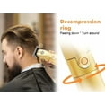 thumbnail image 4 of Men's Professional Hair Clipper - Cordless and LED Display Trimmer, Barber Hair Clipper, Skin-Friendly for Men's Grooming, with Travel Case (Gold), 4 of 9