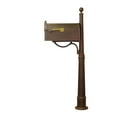 thumbnail image 3 of Berkshire Curbside Mailbox Ashland Decorative Aluminum Durable Mailbox Post, 3 of 7