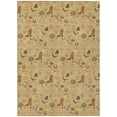 thumbnail image 2 of Addison Rugs Chantille Indoor/Outdoor Transitional Novelty Gold Machine Washable Rectangle Rug, 10' x 14', 2 of 8