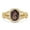 Natural Chocolate Smoky Quartz Yellow Tone Silver, variant on Natural Chocolate Smoky Quartz Size-9 Oval Vintage Rings Infinity Twisted Shank Halo CZ Wedding Engagement Ring For Women 925 Sterling Silver Gifts For Her