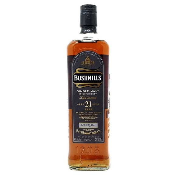 Whisky Bushmills Malt 21 Años 750 ml