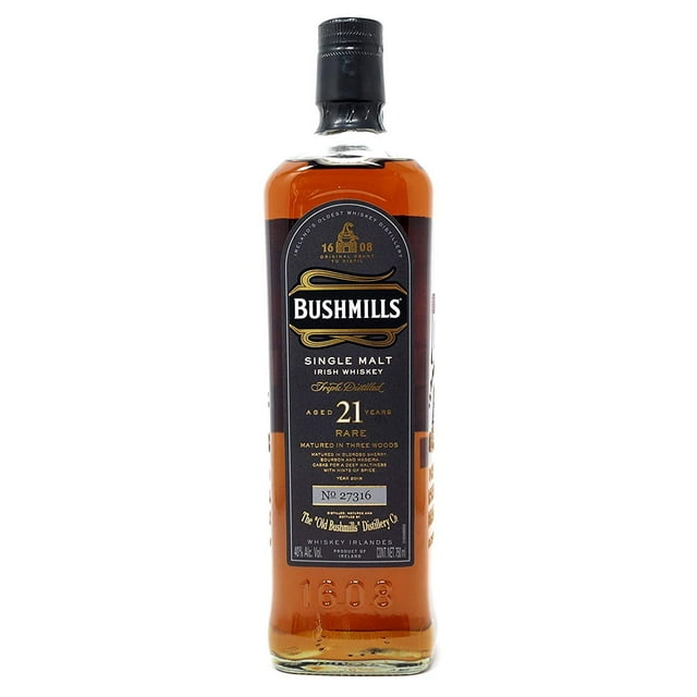 Pack de 6 Whisky Bushmills Malt 21 Años 750 ml