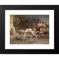 thumbnail image 2 of Carl Reichert 14x11 Black Modern Framed Museum Art Print Titled - On the Way to the Market, 2 of 5