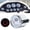 White and Silver, variant on NFTIGB 52mm / 2.05 inches Universal Marine Boat Rudder Angle Indicator Gauge 0-190ohm Signal 9-32V Red Backlight with Sensor Black Dial Black Cover[cite: 1]