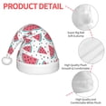 thumbnail image 4 of Daiia Watermelon Print Christmas Knitted Beanie Hat, Large Knit Hat Xmas Small Gifts For Boys Girls Child Infant, 4 of 6