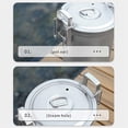 thumbnail image 3 of Camping Pot Cooking Pot Tableware Outdoor Cookware Multipurpose Pot, 3 of 5