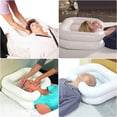 thumbnail image 5 of Lavar el cabello en la cama Lavabo inflable seguro, Lavabo de champú inflable para personas mayores discapacitadas Embarazo Paciente posquirúrgico Inflado Seguro Cómodo, 5 of 5