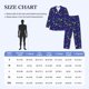 thumbnail image 4 of Fotbe Mathematics And Chemistry Pijama de Hombre con Estampado de Manga Larga, Conjunto de 2 Piezas, Ropa de Dormir Suave y Cómoda con Bolsillos-Small, 4 of 7