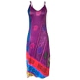 thumbnail image 4 of IROINNID Sleeveless V-Neck Dress For Women Sexy Cold Shoulder U-Neck Straight Dress Prints Below The Knee Sundress, 4 of 6
