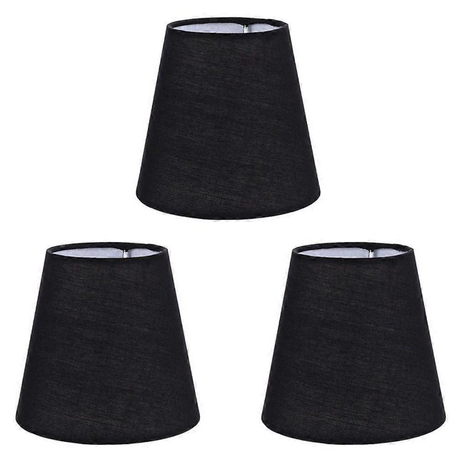 3pcs Elaborate Cloth Lampshades Exquisite Lamp Covers Home Lamp Accessories