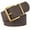 Coffee, variant on JASGOOD Women Wide Belt Fashion Suede Belt Ladies Thick Belts with Gold Buckle Brown