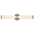 thumbnail image 3 of Femi - Light Lacquered Brass Brass Traditional / Transitional - LED Steel Wall Sconce, 3 of 11