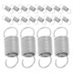 thumbnail image 5 of 20 resortes de tensión de acero inoxidable de alta resistencia para equipos de gimnasio y sillas colgantes. Diseño de doble gancho para una mayor durabilidad. Plateado., 5 of 8
