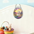 thumbnail image 5 of Elainilye Acrylic Sun Catcher Easter Egg and Bunny Pendant Decorative 2 Piece Set for Living Room Bedroom Office Desk Tabletop Decoration Home Decor, 5 of 6