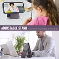 thumbnail image 6 of Dteck 2 in 1 Detachable for iPhone 16e Case Wallet with Card Holder, Women Men Magnetic PU Leather RFID Blocking Flip Kickstand Credit Slots for Apple iPhone 16e 6.1 Inch,Purple, 6 of 9