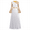 White, variant on IDOPIP Women Liturgical Praise Dance Long Dress Metallic Bi Color Lyrical Dancewear Worship Costume