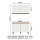 thumbnail image 3 of Cocina Integral Completa Modular Madesa Reims 120cm BB, 3 of 10