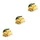 thumbnail image 3 of Ramo Falso Bearachild Peonías Artificiales de Seda Amarillo 5 Cabezas, 3 of 6
