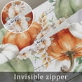 thumbnail image 7 of Thanksgiving Fall Throw Pillow Cover 20 x 26 Inch Decorative Pillow Cover Autumn Eucalyptus Sage Green Pumpkin Lumbar Pillowcase Seasonal Rectangle Cushion Case for Couch Sofa Bed Living Room, 7 of 7